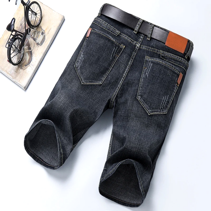 👖👖Rivet Fade Denim Short