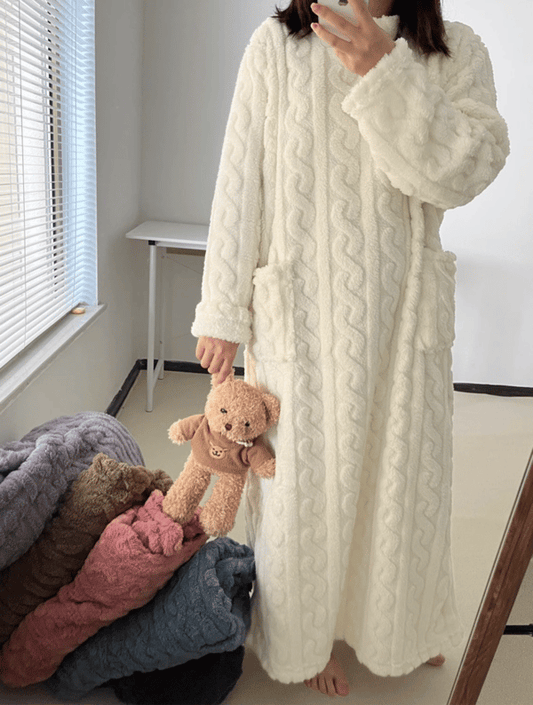 💟A Warm Gift🎀Winter Coral Velvet Home Clothes🔥