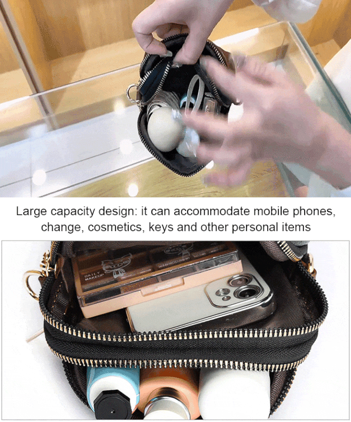 👜Leather ladies fashion messenger bag