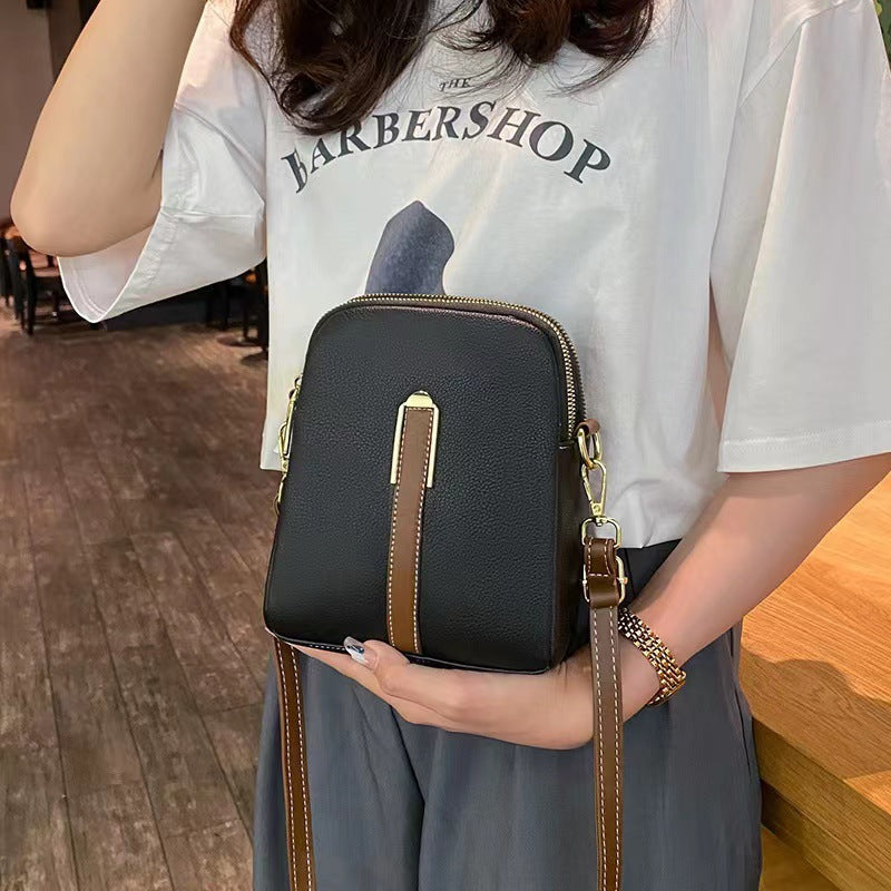 👜Leather ladies fashion messenger bag