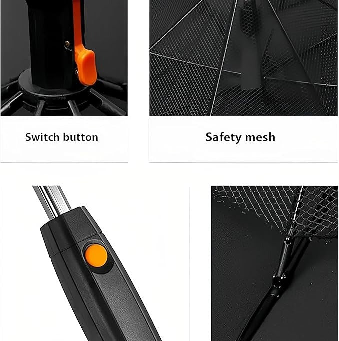 ☀️❄️ 3-in-1 Umbrella with Built-in Fan – Stay Cool, Stay Protected! 🌂