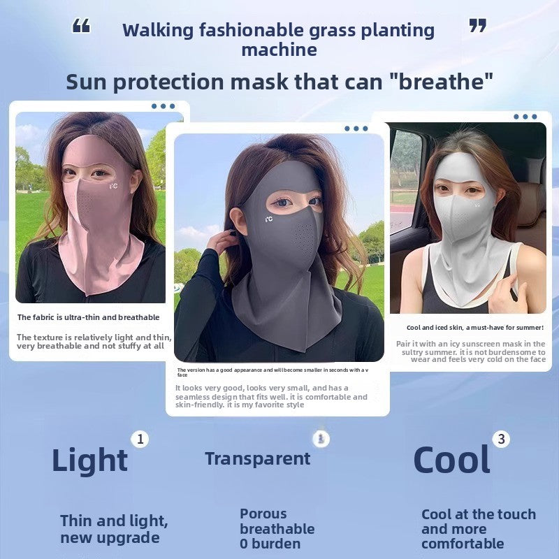 Sun protection mask protects the entire face and neck from the sun【Buy One Get One Free】