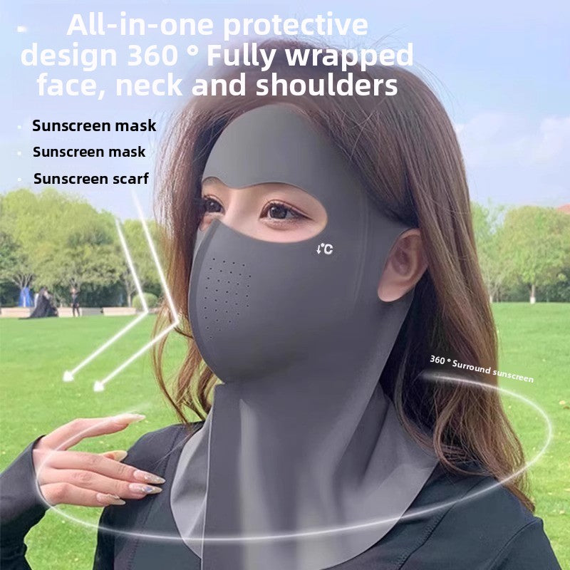 Sun protection mask protects the entire face and neck from the sun【Buy One Get One Free】