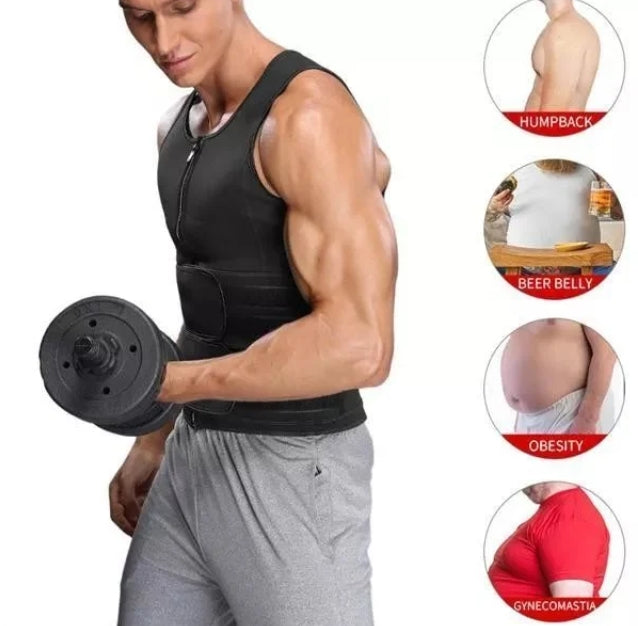 Men's tummy tuck vest