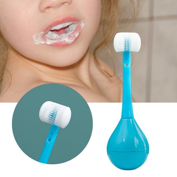 🪥Three-sided Children's Toothbrush【Buy 1 Get 1 Free】👶✨