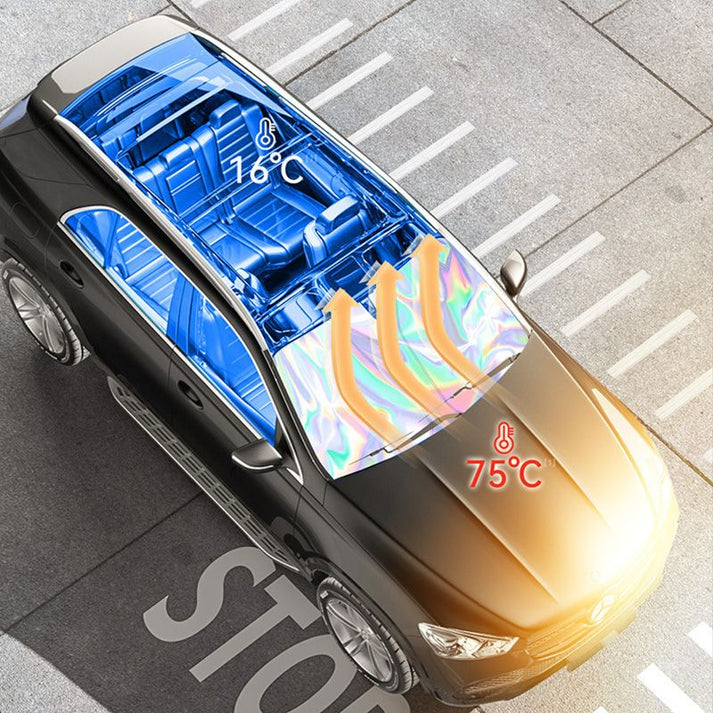 🔥New Hot Selling❤️‍🔥 Foldable Car Windshield Sunshade