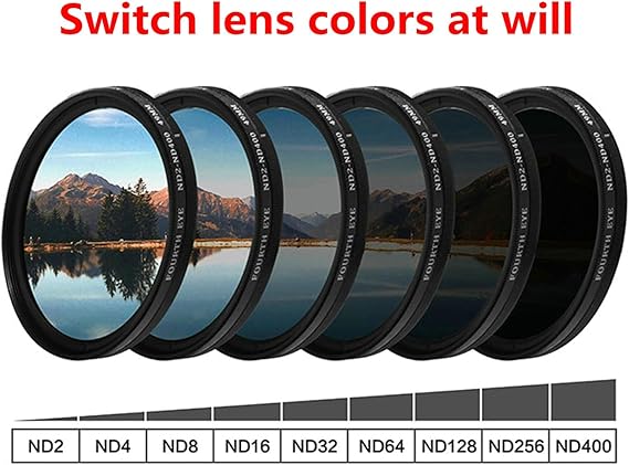 🕶️ Adjustable ND Sunglasses 1-9️⃣ | Round Polarized Lenses with Tint Filter 🌈