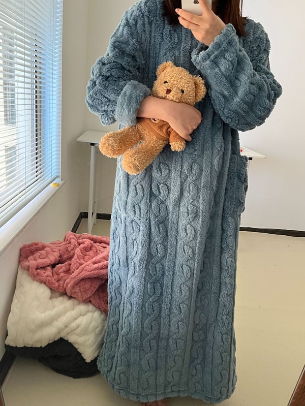 💟A Warm Gift🎀Winter Coral Velvet Home Clothes🔥