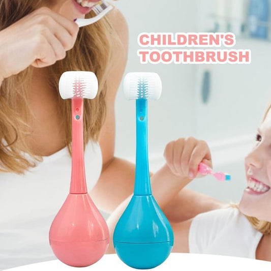 🪥Three-sided Children's Toothbrush【Buy 1 Get 1 Free】👶✨