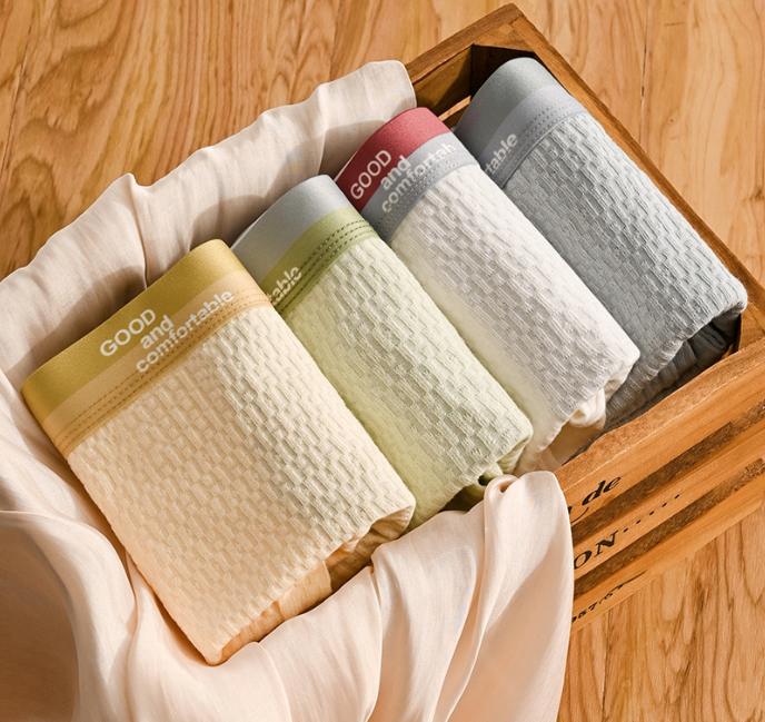 Men's ice silk underwear breathable essentials