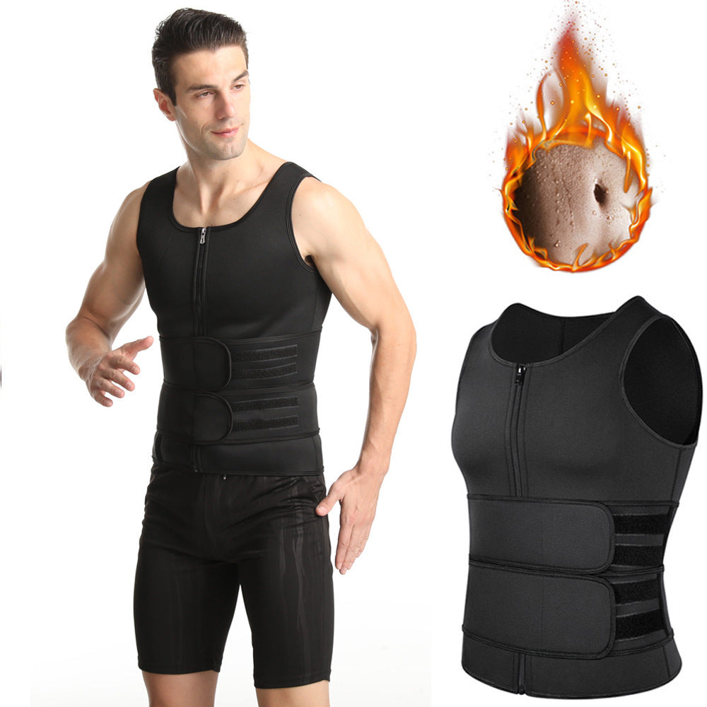 Men's tummy tuck vest