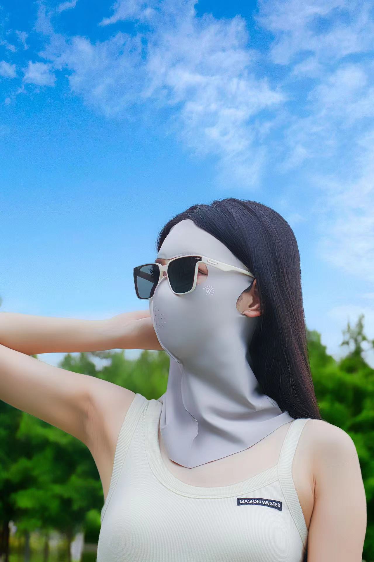 Sun protection mask protects the entire face and neck from the sun【Buy One Get One Free】