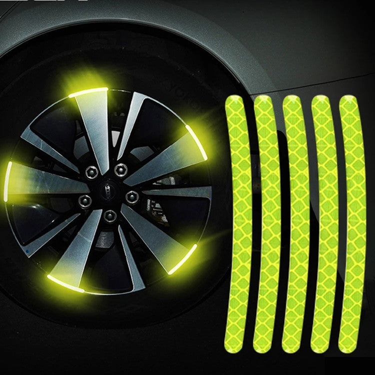 🚗High-Visibility Rim Reflecting Stickers – Stay Safe & Stylish!✨✨