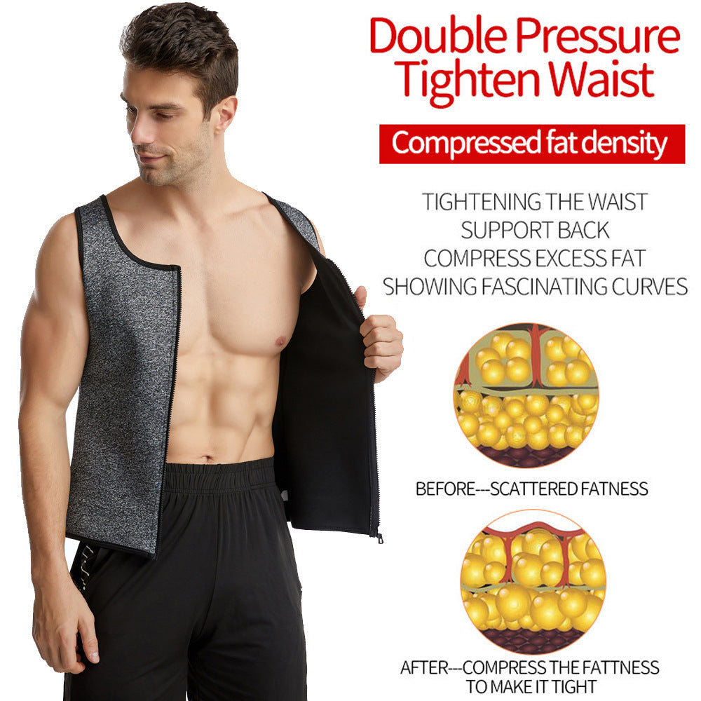 Men's tummy tuck vest