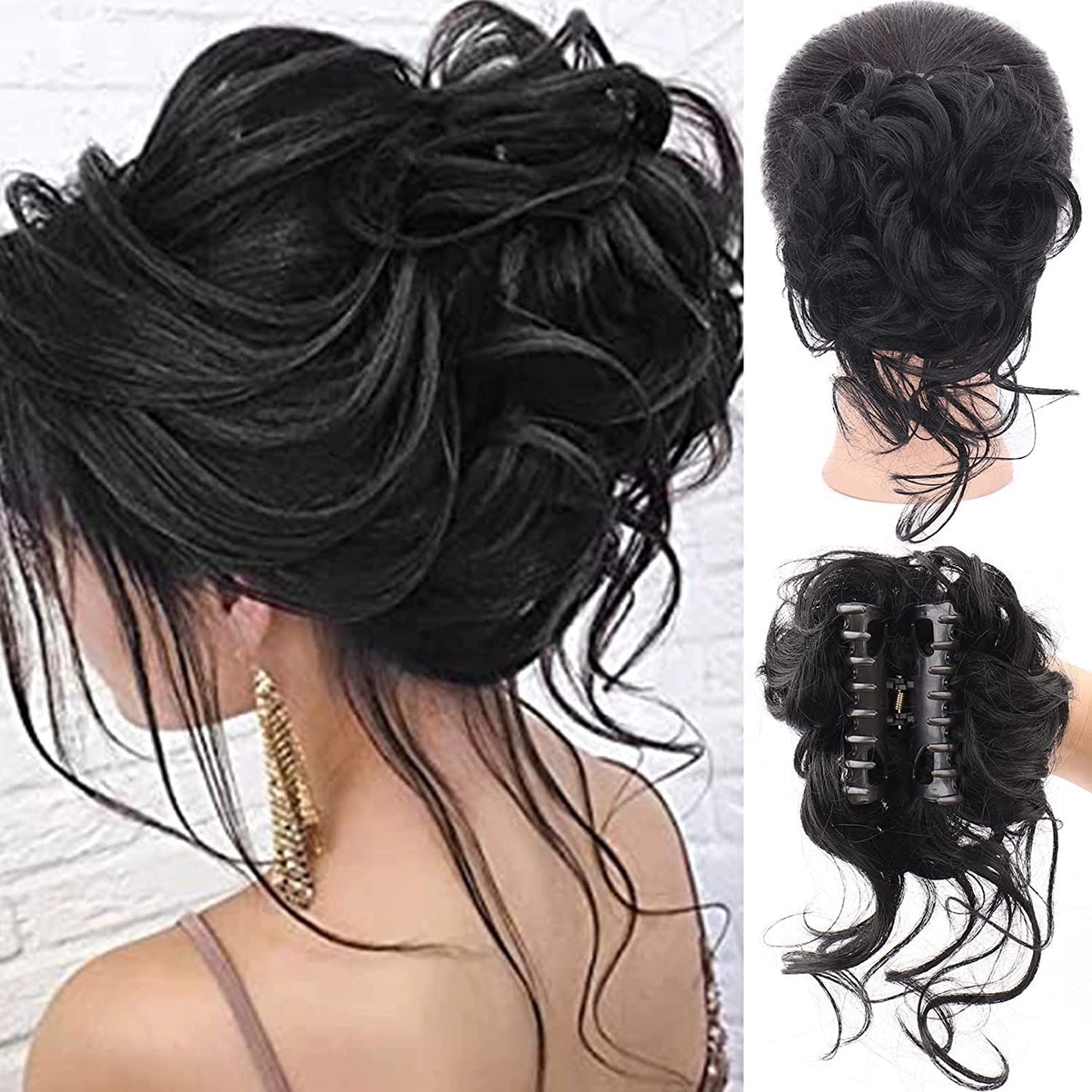 🌈Hot Sale - Curly Bun [Buy 1Get 1 Free]