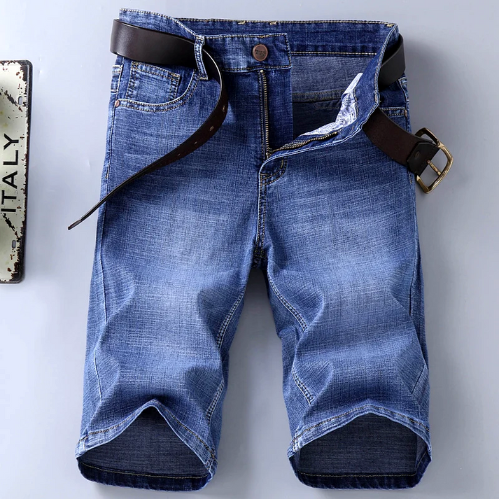 👖👖Rivet Fade Denim Short