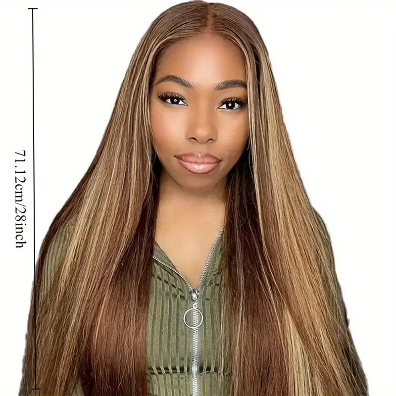 ✨Natural Look Gradient Highlight Lace Wig💇‍♀️💖