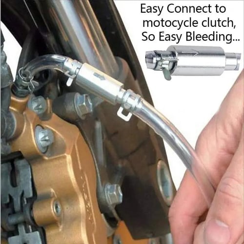 Brake Bleeder Hose - One Way Check Valve Tube Bleeding Tool Kit For Car Motorcyle Clutch