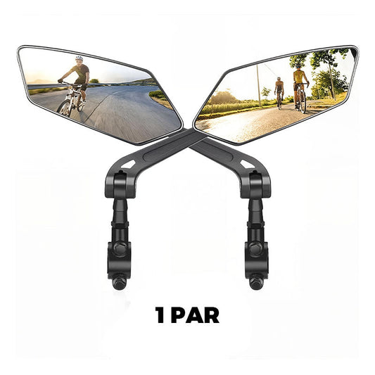 🚴‍♂️ 360° Adjustable Bike Mirror – See More, Ride Safer! 👀🛡️