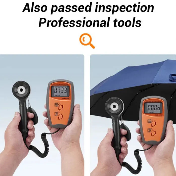 🌧️ Stay Stylish in the Rain | Classic 27" 16-Rib Long Umbrella