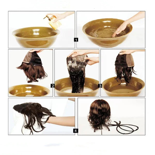 💜 LAST DAY PROMOTION 💜Curly Wavy Frizzy Hair Extension with Ponytail